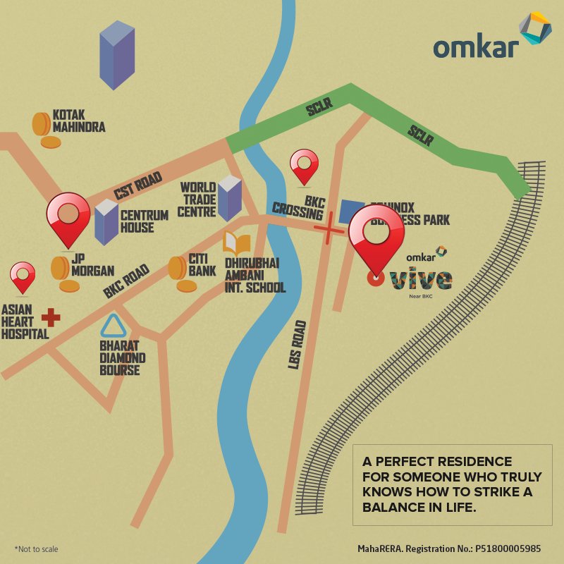 Omkar Vive is a perfect residence for someone who truly knows how to strike a balance in life